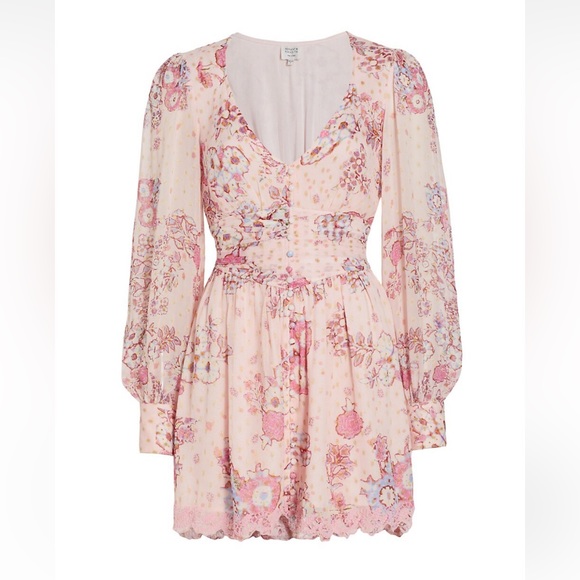 Hemant and Nandita Button Front Mini Dress XS - Picture 2 of 16